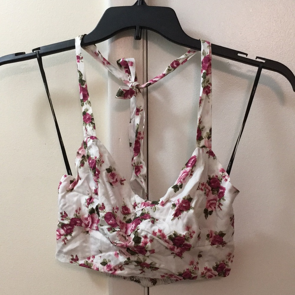 Floral Crop Top
